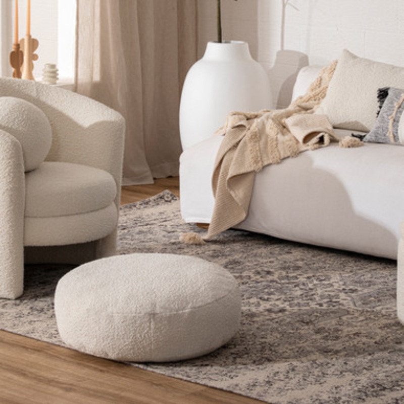 Ava Floor Boucle Cushion [MUSLAVABF22]