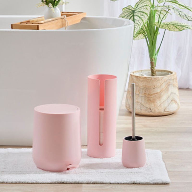 Denver Blush Pink Bathroom Accessories [HABADENVE21K]