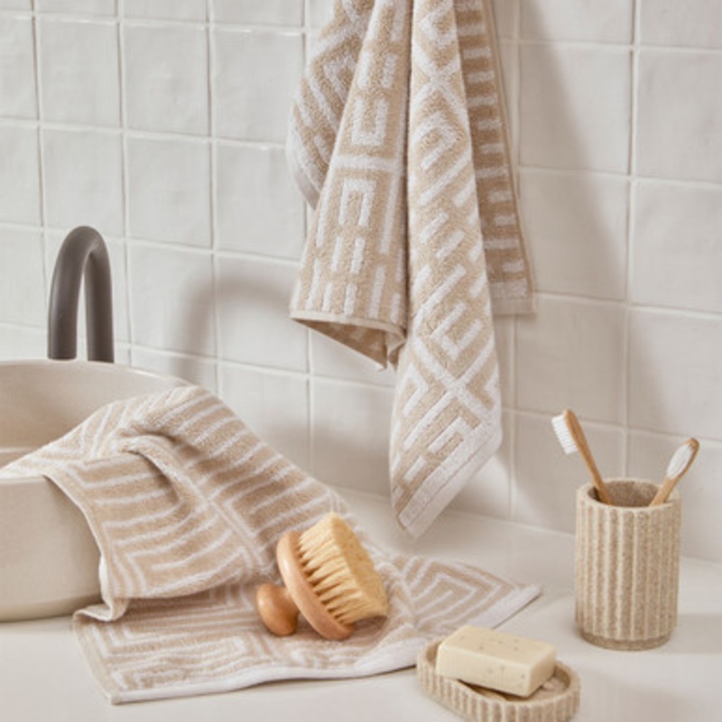 Hayes Check Hand Towel 2 Pack [MUSBHAYAW25]