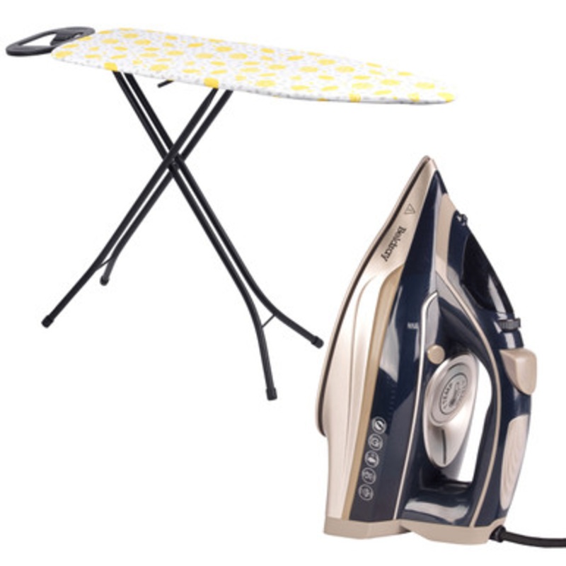 Precision1 Steam Iron & Ironing Board Set