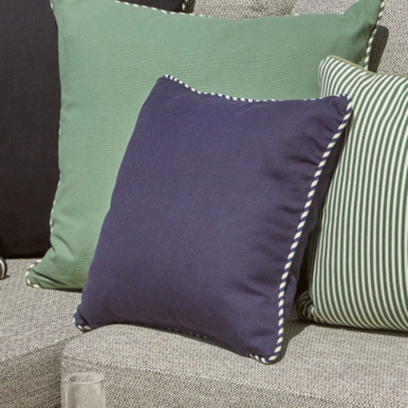 Zona Outdoor Small Square Plain Cushion [HABLZONAP18A]
