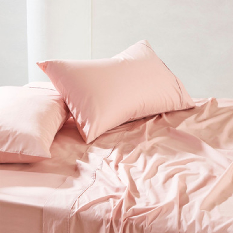 300TC Cotton Dusty Rose Pillowcase Pair [HABB300TC18DISPPDR]
