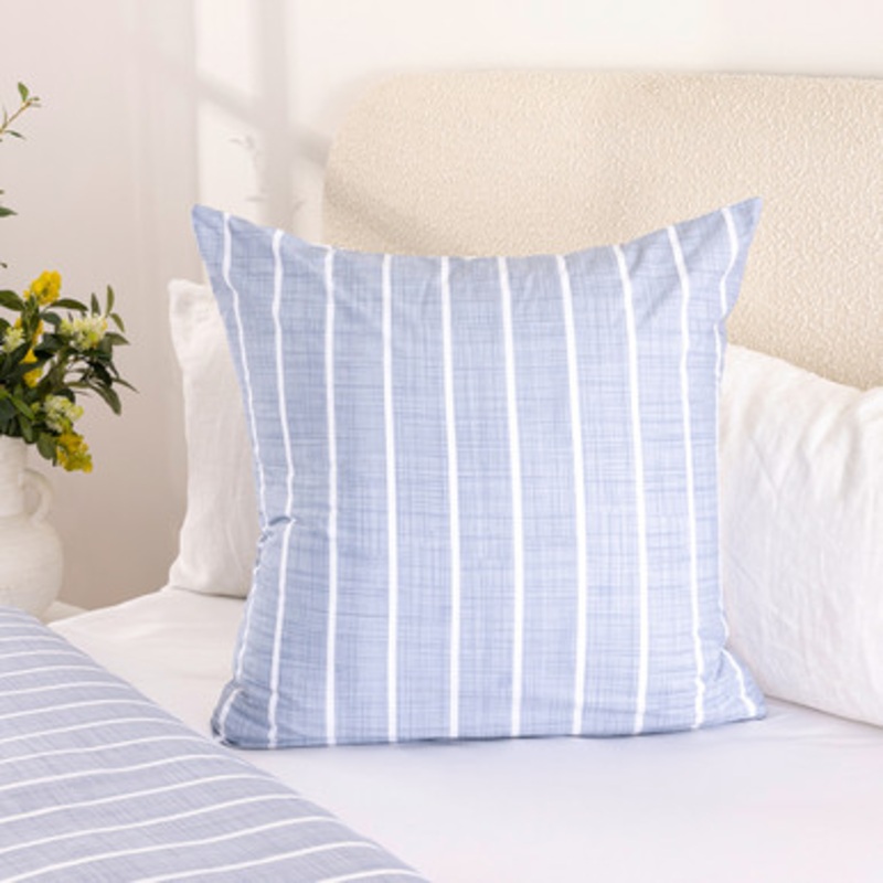 Adria Blue Reversible European Pillowcase [HABBADREQC23EURB]