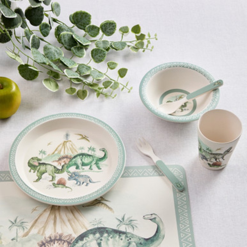 Bad To The Bone 5 Piece Dinnerware Set [KIDLBADDS24]
