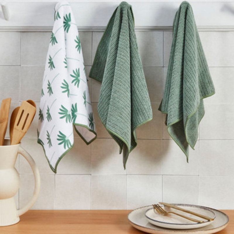 Bali Hai Microfibre Kitchen Towel 3pk [ESSBALKTW24]