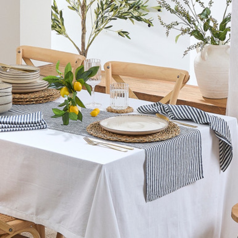 Catania Stripe Cotton Table Runner [HABLCATAN19TR]