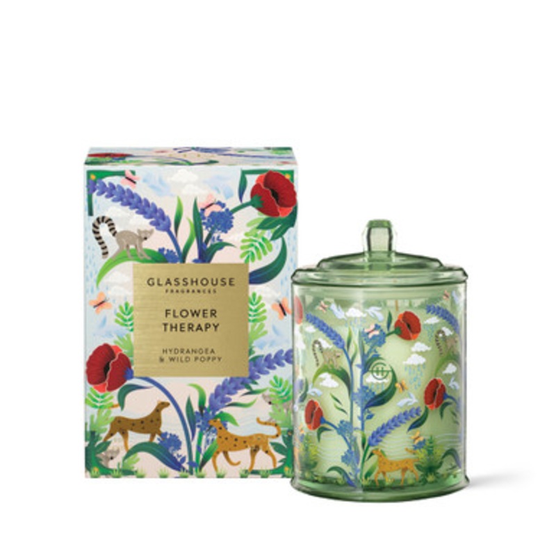 Flower Therapy Triple Scented 380g Candle [GLABFLOS24]