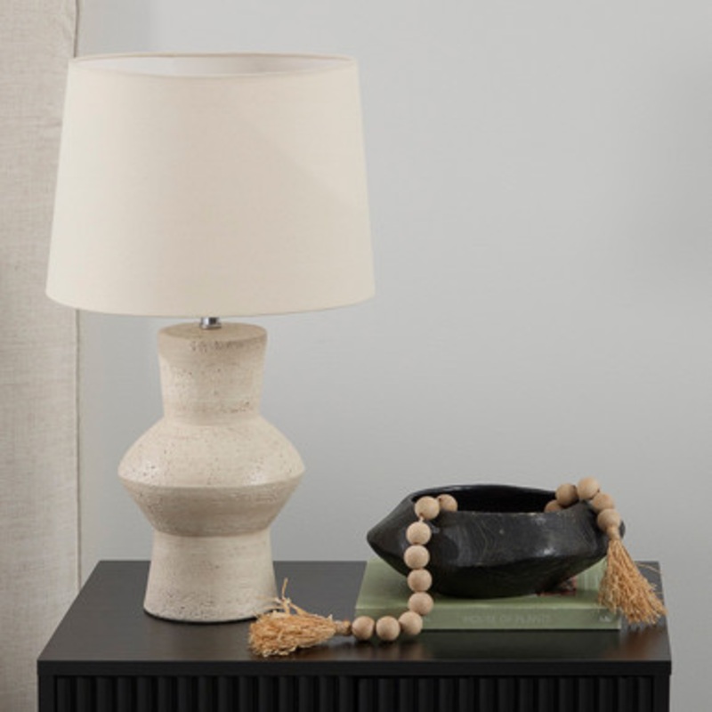 Nola 59cm Terracotta Table Lamp [MUSLNOLLA24]