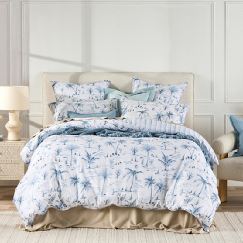 Sosua Palm Reversible Quilt Cover Set [ESSBSOPAQC25]