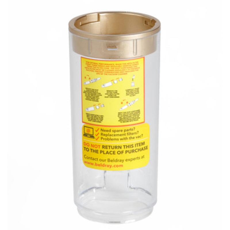 Dust Container for Beldray BEL01096 Airlite Cordless Hand Vacuum Cleaner