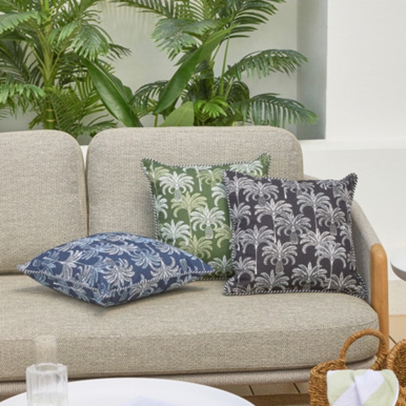 Halcyon Tropical Square Outdoor Cushion [SUNLHALYCN2_SQ]