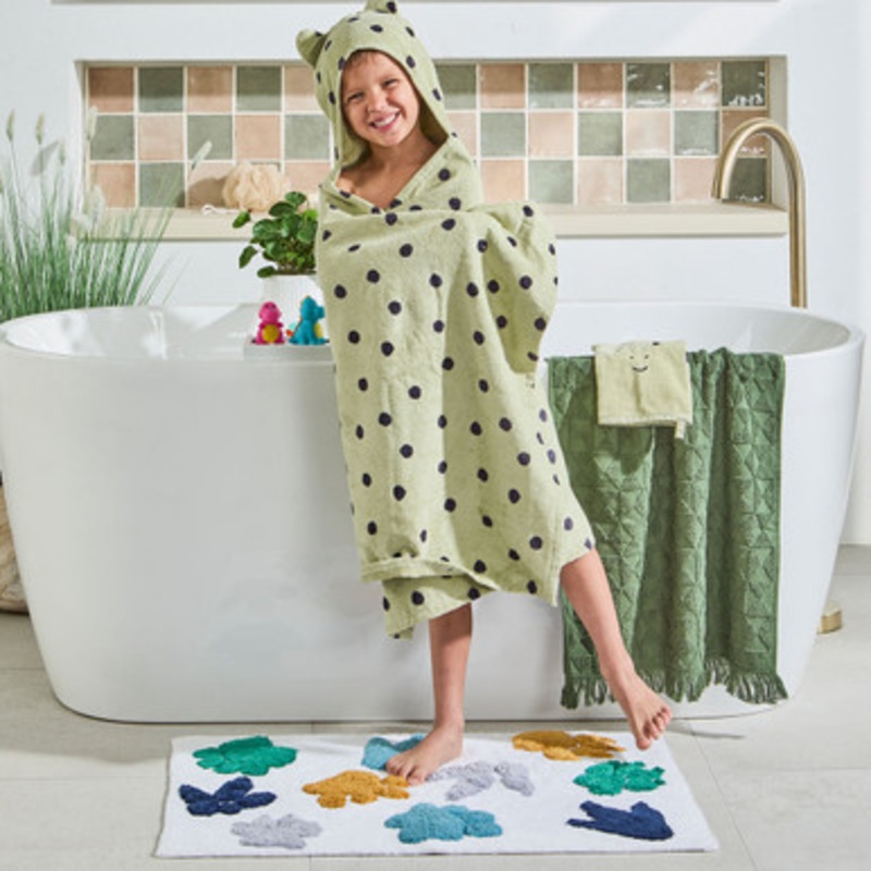Kids Dinosaur Hooded Towel [KIDBHOODE21AA]