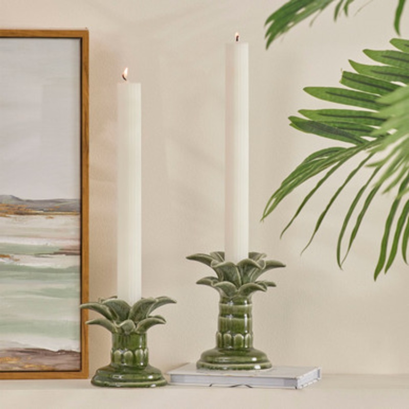 Koby Palm Candle Holder [MUSHKOBCHW25]