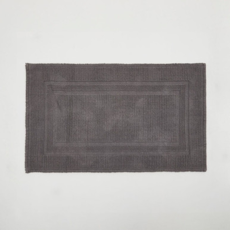 Liam Charcoal Bath Rug [MUSBLIAMBR24DIS]