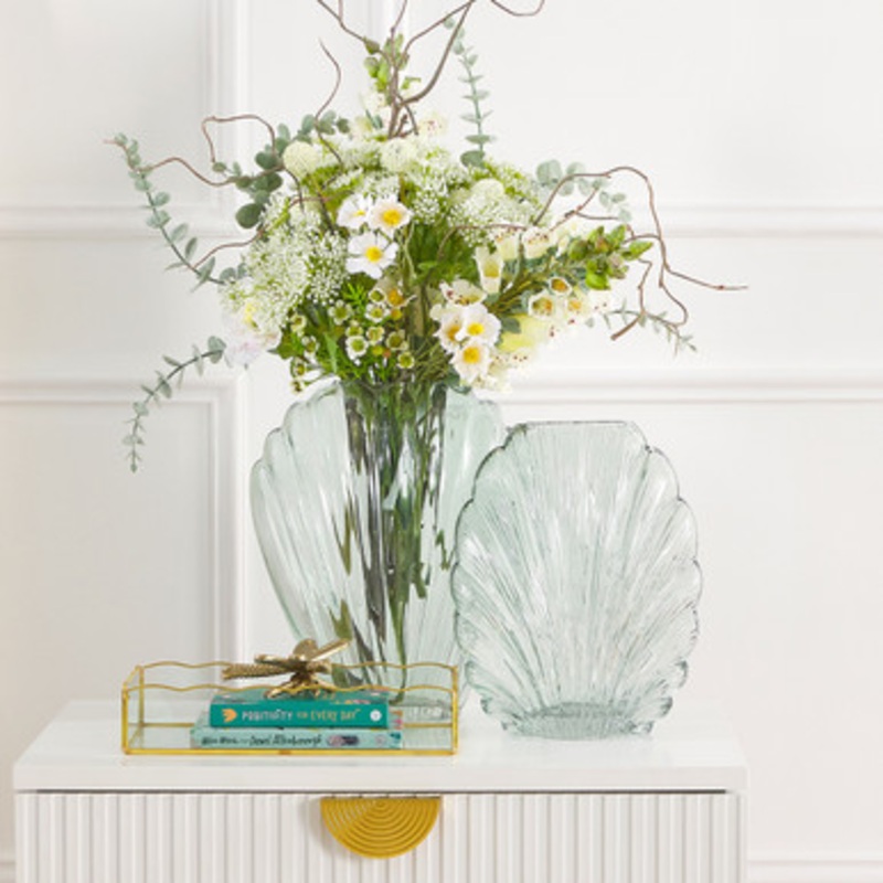 Seabrook Glass Vase [MUSHSEAGVW25]
