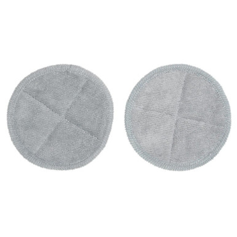 Spinmax Cordless Floor Cleaner Replacement Cleaning Pads, Grey, Set Of 2