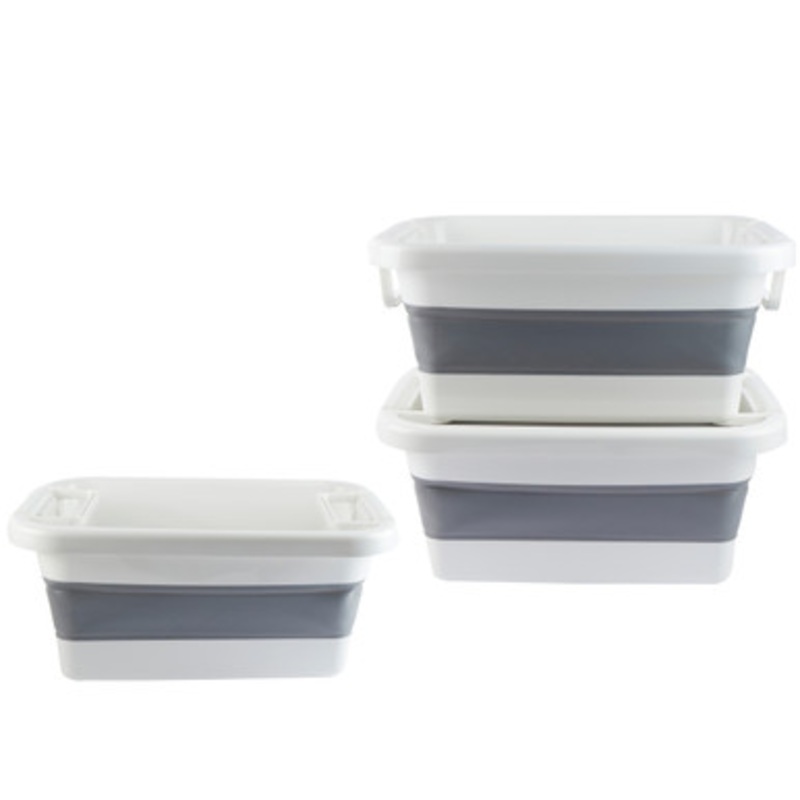 Stackable Laundry Basket – 3 Pack