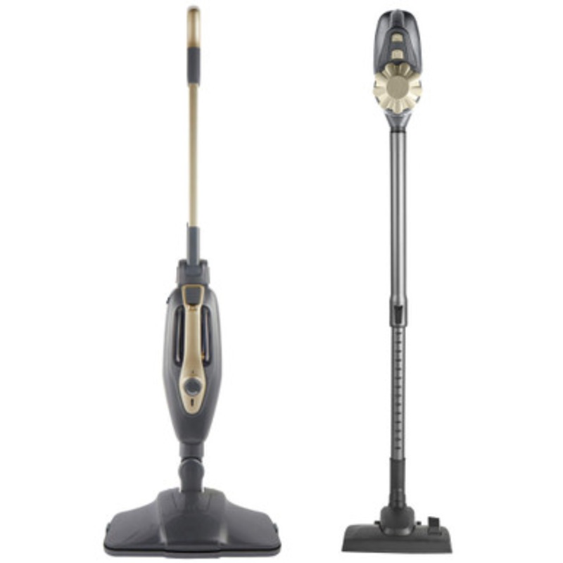Titanium 14-in-1 Steam Cleaner & 2-in-1 Vacuum Set