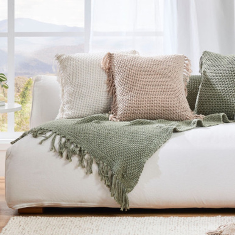 Calypso Cotton Knit Throw [HABLCALYP18]