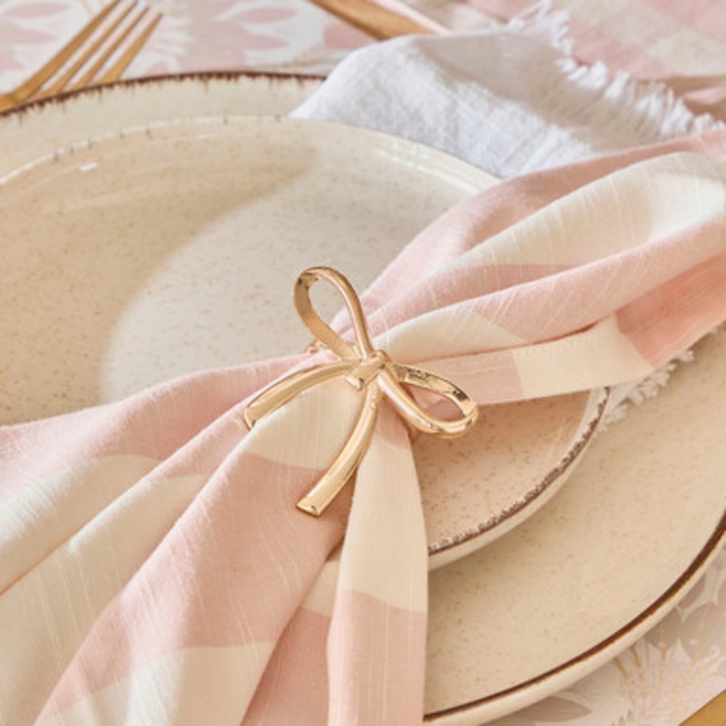 Ella Bow Napkin Ring [HABLELLNRW25]