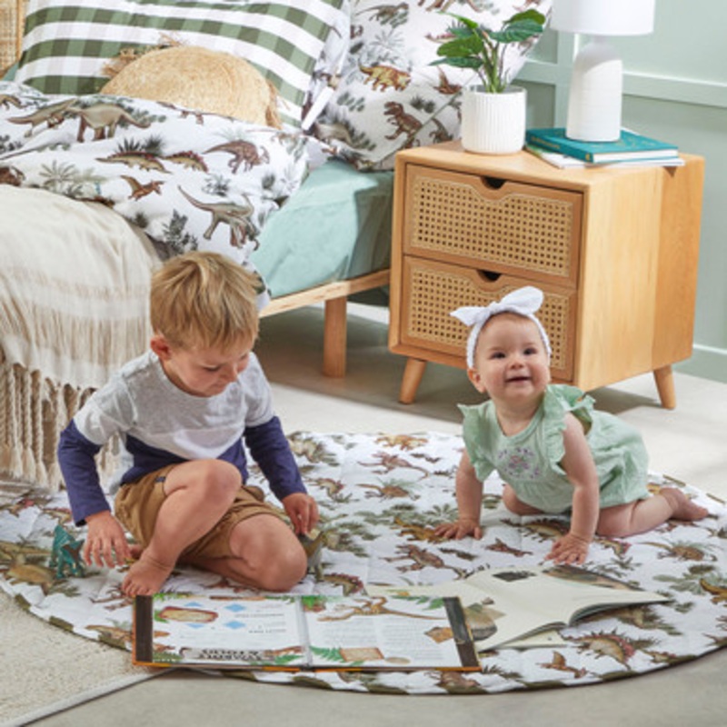 Jurassic Dinosaur Quilted Play Mat [KIDLPMJ23]