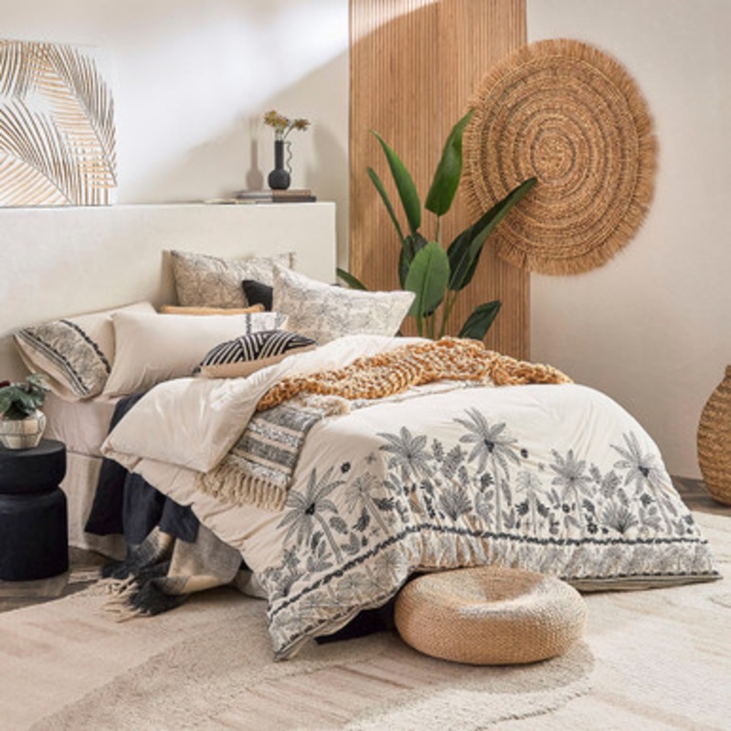 Palm Haven Quilt Cover Set [HABBPHQCS25]