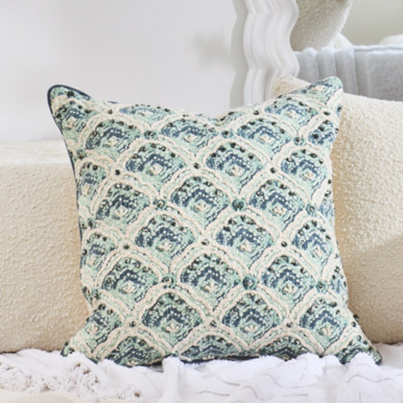 Santorini Embellished Cushion [MUSLSANTO24]