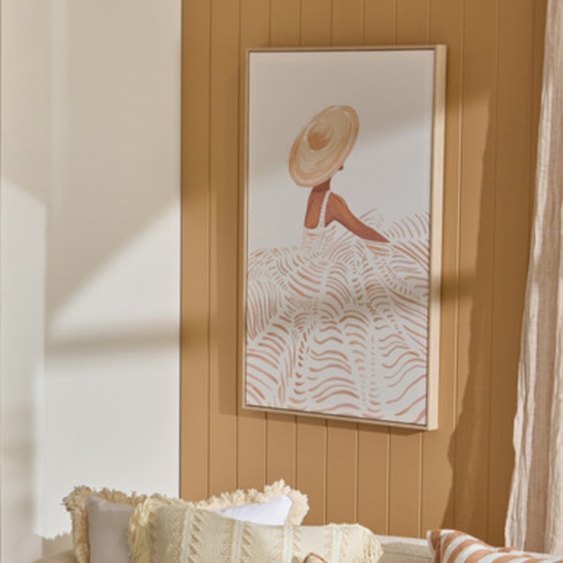 Sophie Framed Canvas Wall Art [MUSLSOPWA25]