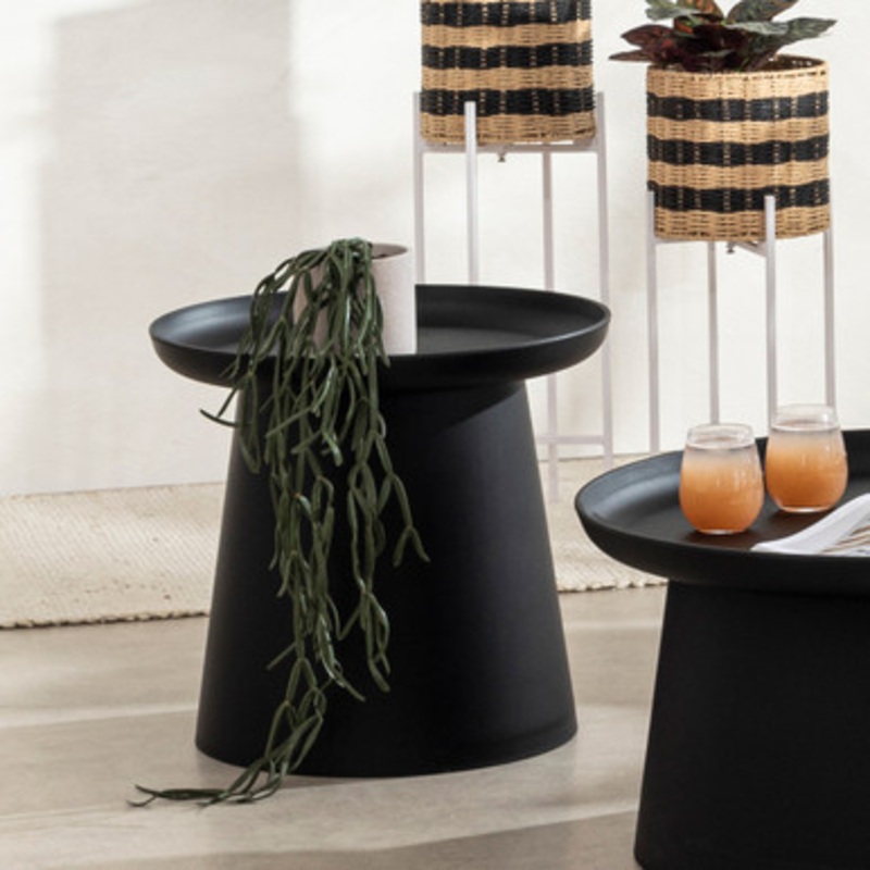 Airlie Black Outdoor Side Table [HABLAIRLI21B_ST]