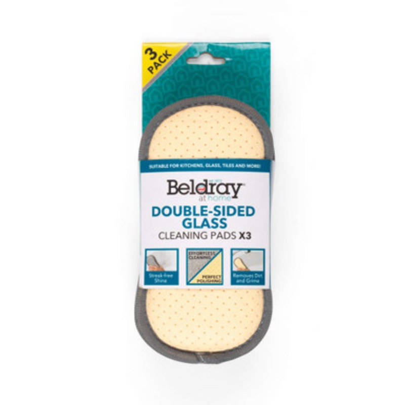 Double-Sided Glass Cleaning Pads