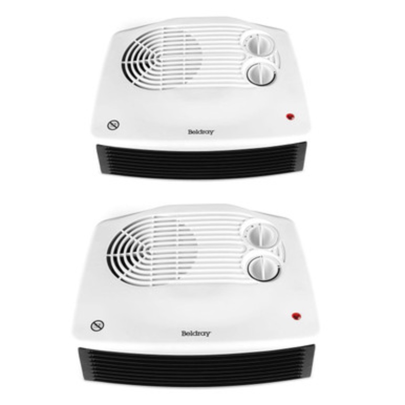 Flat Fan Heater 2 Set