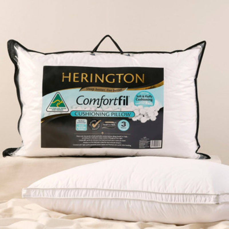 Gusseted Comfortfil Medium Firm Pillow [HERBGUSTD01E]