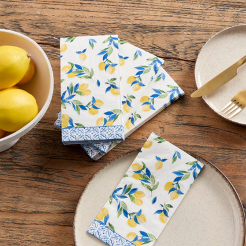 Lemon Fizz Paper Napkin 20 Pack [SUNLLEMNS24]