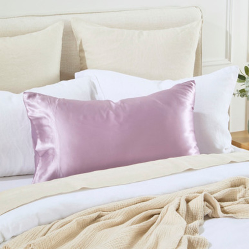 Lilac Mulberry Silk Pillowcase [MUSBMULSPC18J]