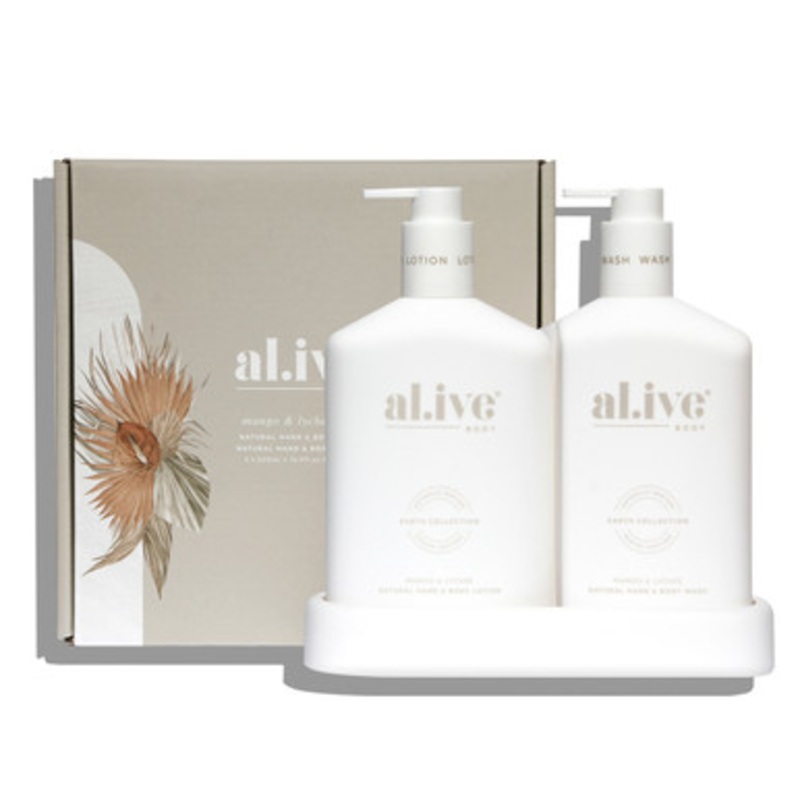 Mango & Lychee Body Wash & Lotion Duo [ALIBWHITED22]