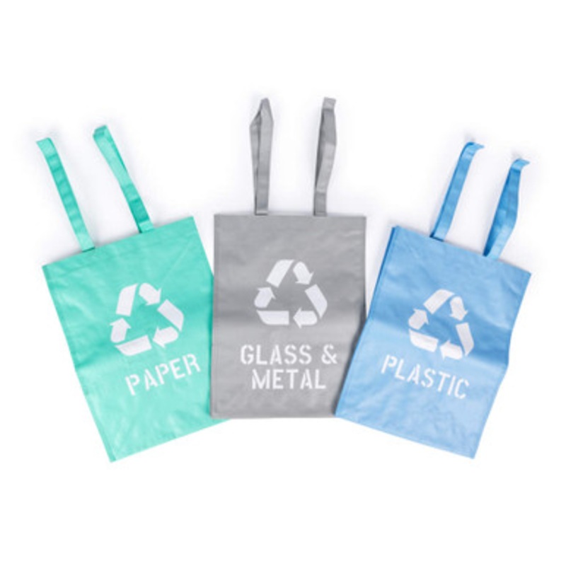 Set of 3 Recycling Bags