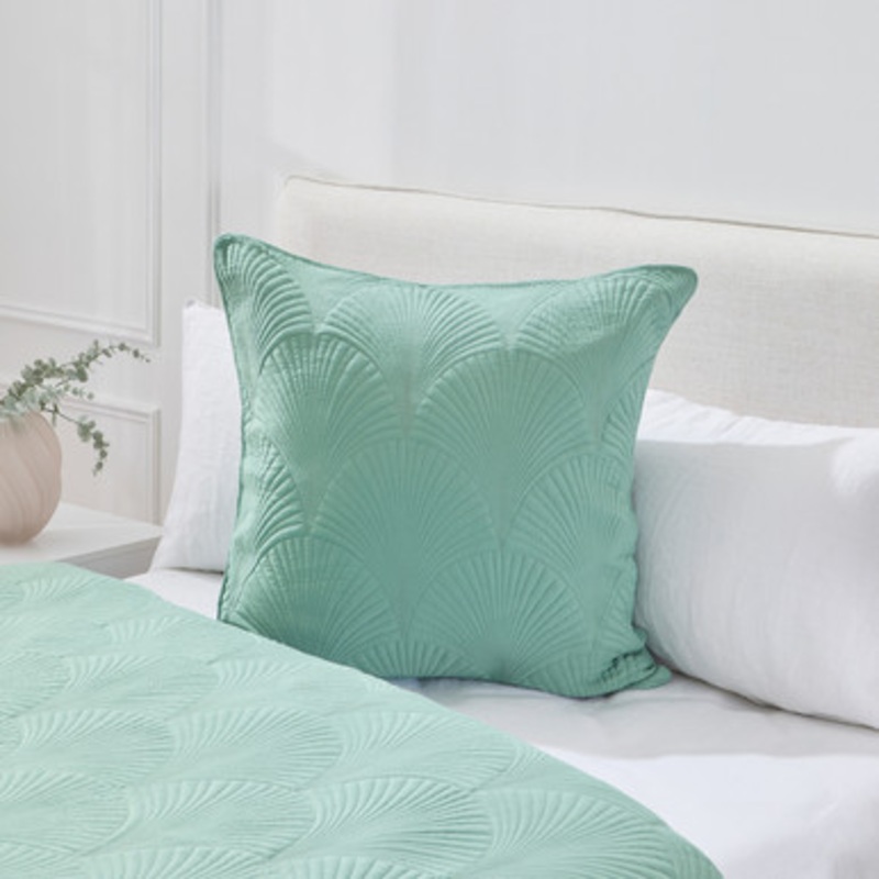 Adele Sage Green European Pillowcase [ESSBADELEE24B]