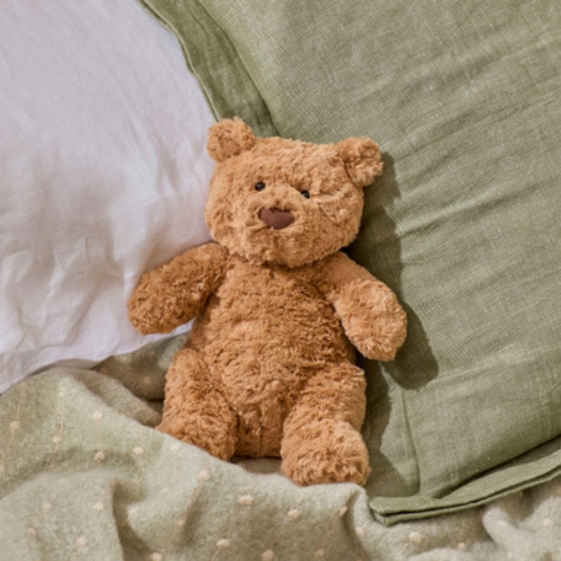 Bashful Bartholomew Bear Medium Plush Toy [JELLBARM3BRN]