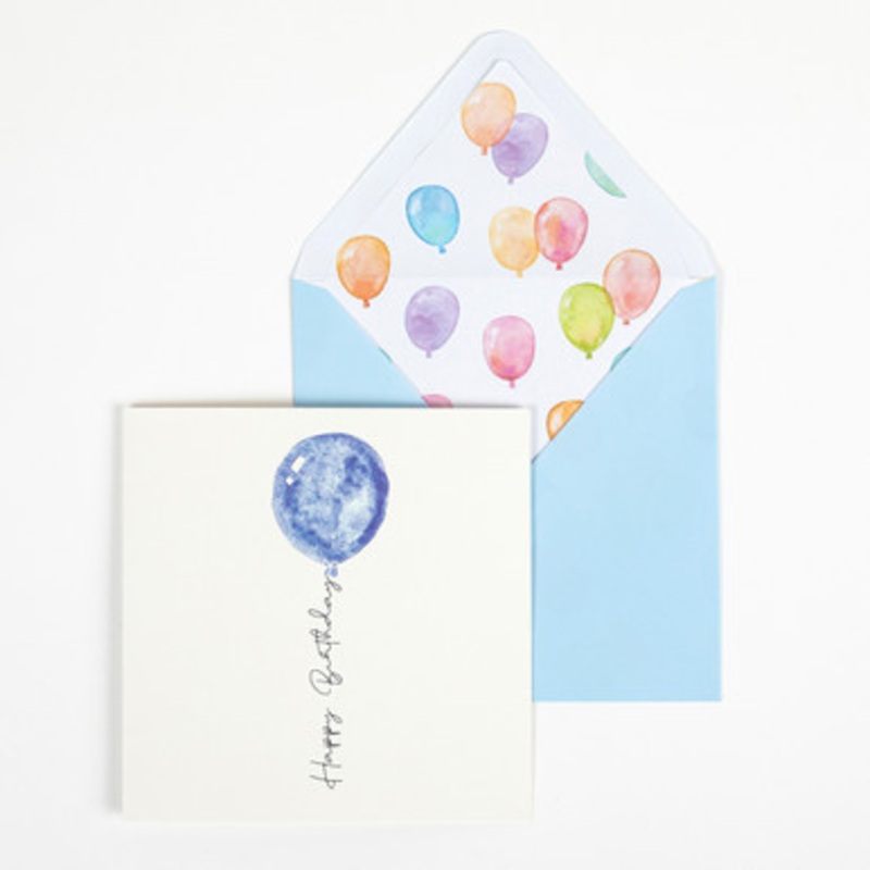 Greeting Card Birthday Balloons [HABLGIFTC21T]