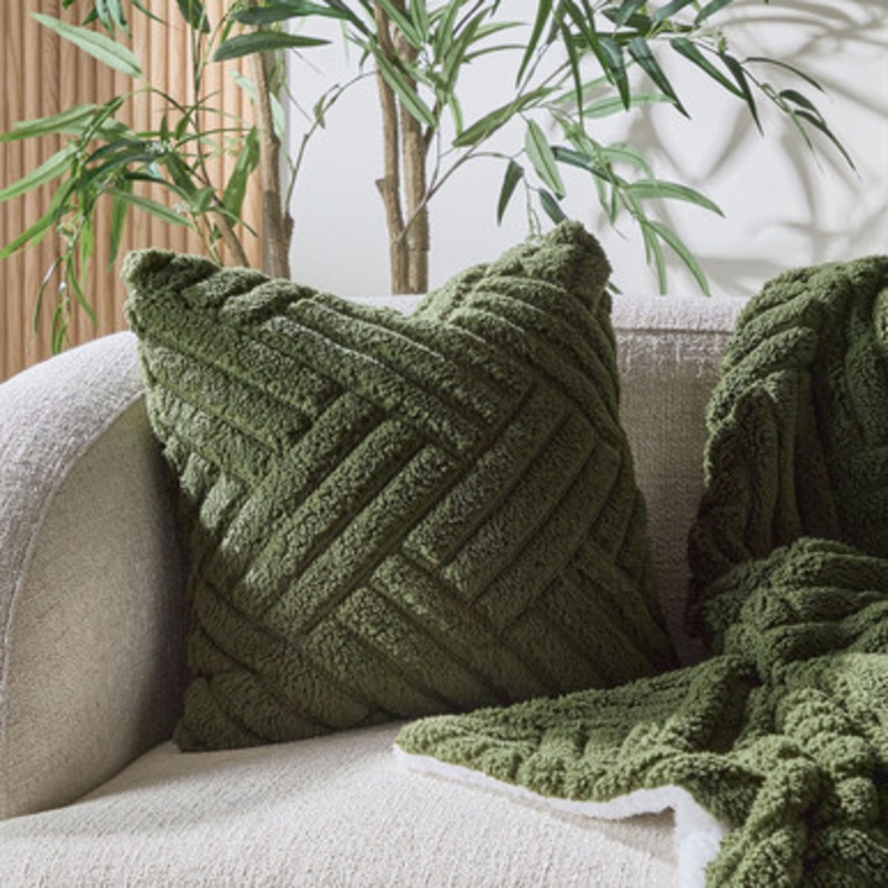 Kai Geo Sherpa Cushion [HABLKAIG25]