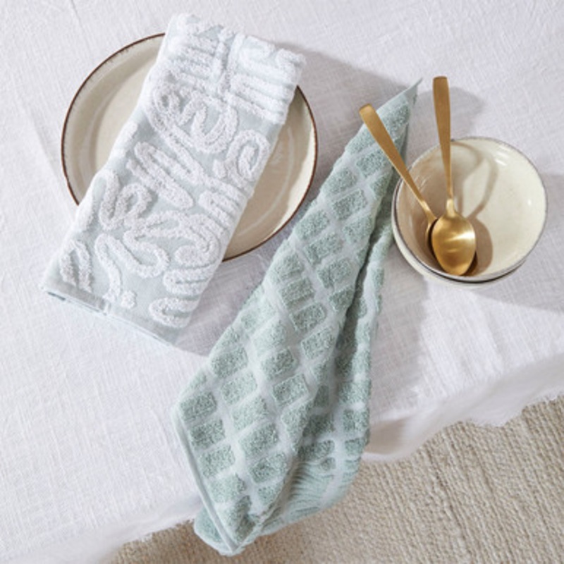 Lennox Jadeite Tea Towel 2pk [MUSLLETTSS23A]
