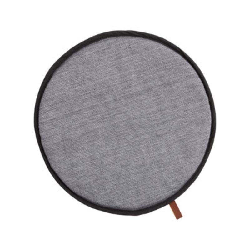 Riviera Black Chair Pad [HABLRIVIE17BDIS]