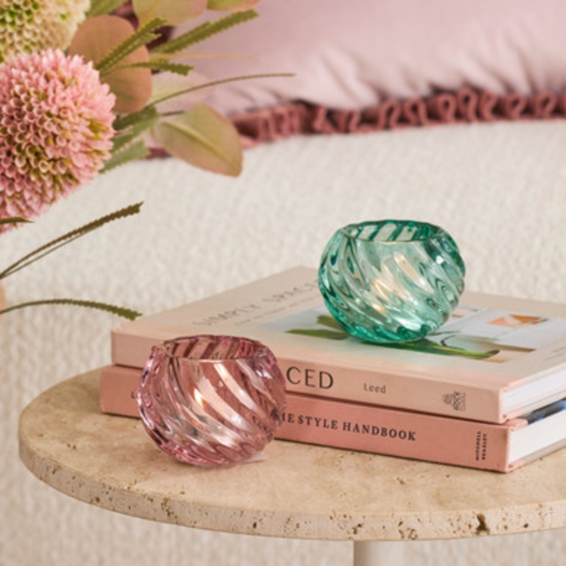 Stella Glass Candle Holder [MUSHSTCHW25]