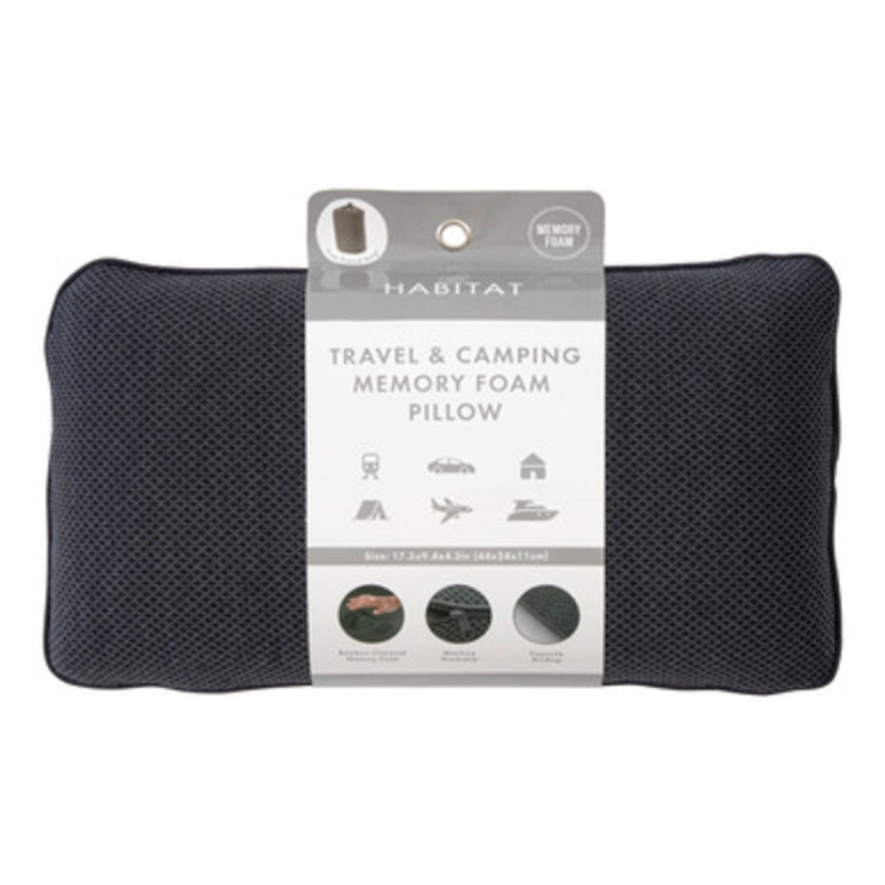 Travel & Camping Memory Foam Pillow [HABBTRAVC22]
