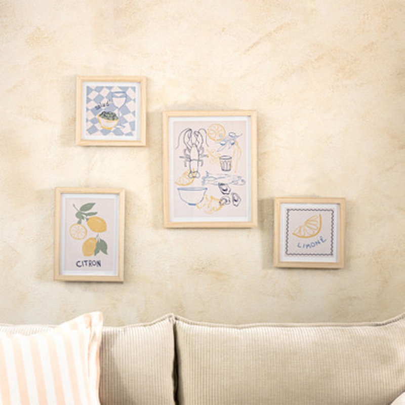 Antipastis Framed Printed Wall Art [HABLANTWA24]