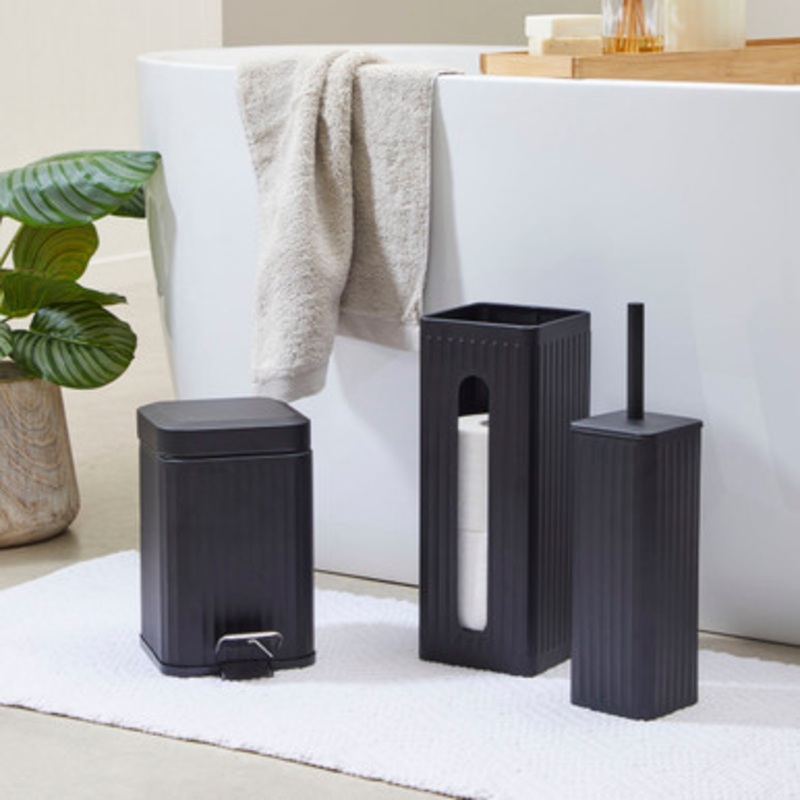 Bodie Black Bathroom Accessories [ESSBBODISS23B]