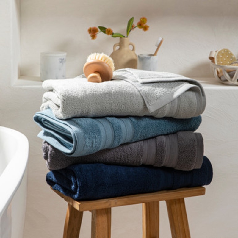 Clarence Extra Large Cotton Bath Sheet [HABACLARE17]