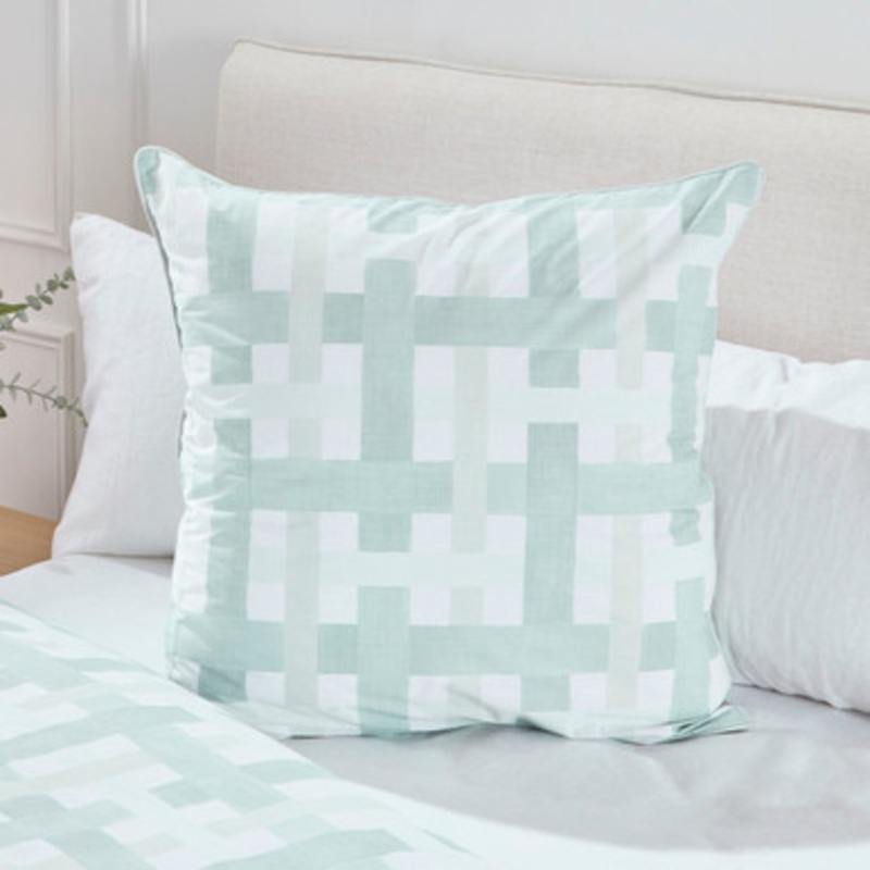 Hayes Check European Pillowcase [ESSBHAYEU25]