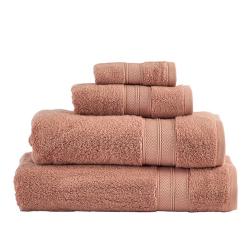 Hudson Deluxe Rust Cotton Modal Towel Range [MUSBHUDSON23DISA]