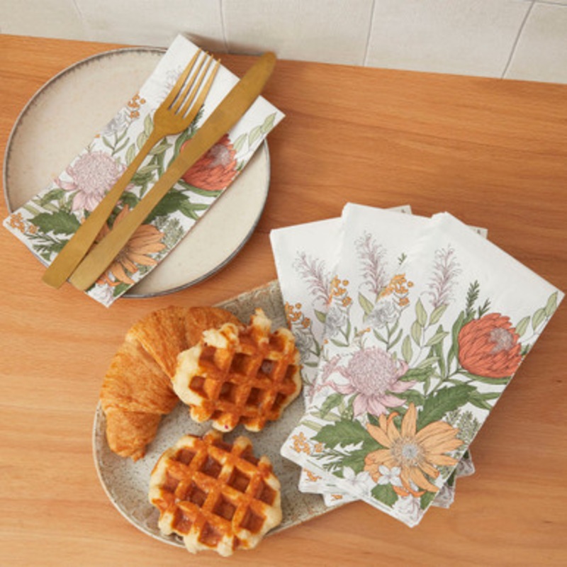 Kiana Floral Paper Napkin 20 Pack [SUNLKIAPNW24]